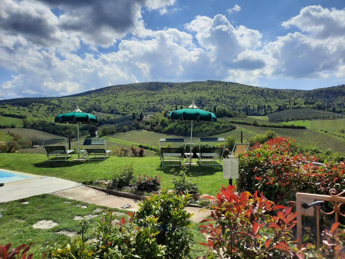 Villa Del Sole San Gimignano Exteriör bild