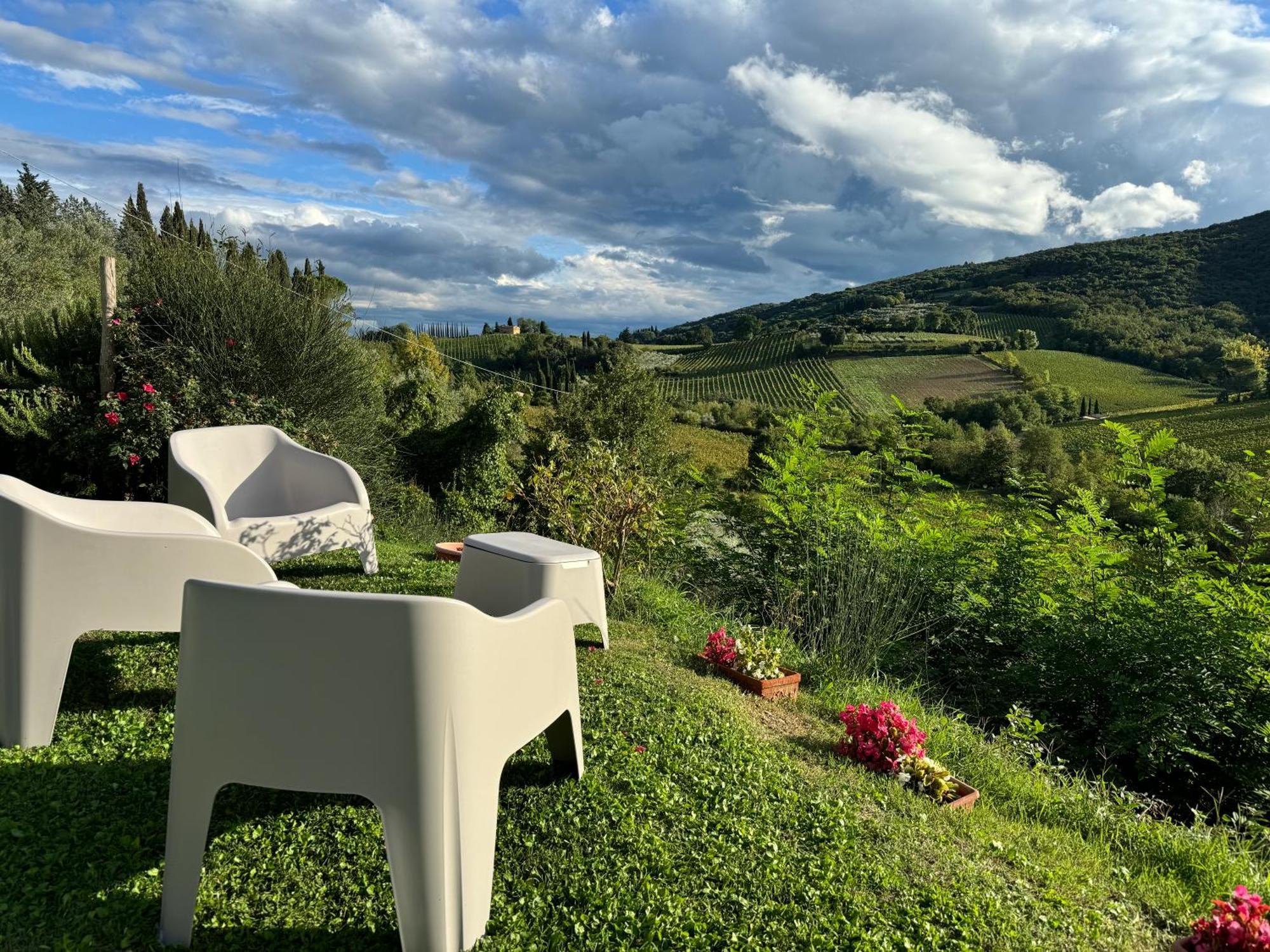 Villa Del Sole San Gimignano Exteriör bild