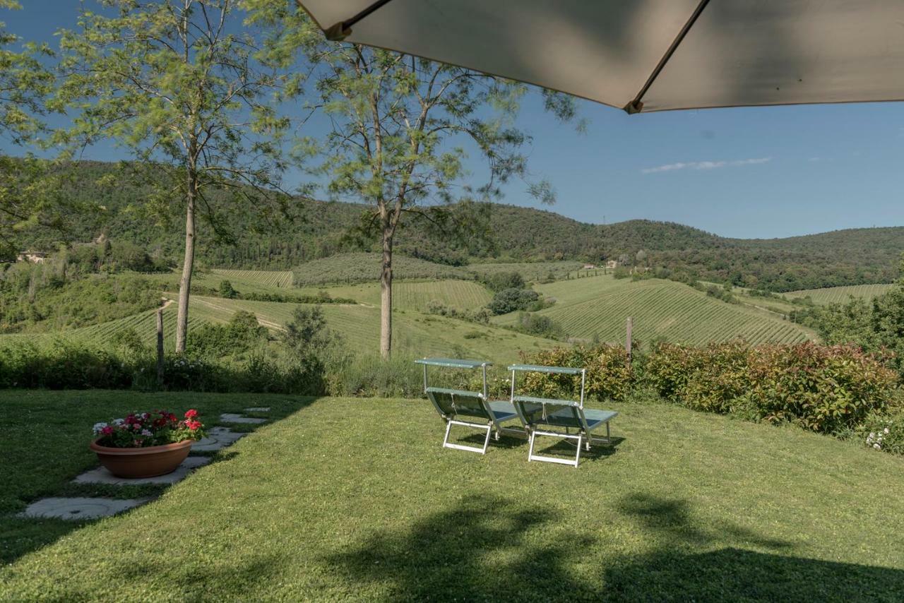 Villa Del Sole San Gimignano Exteriör bild